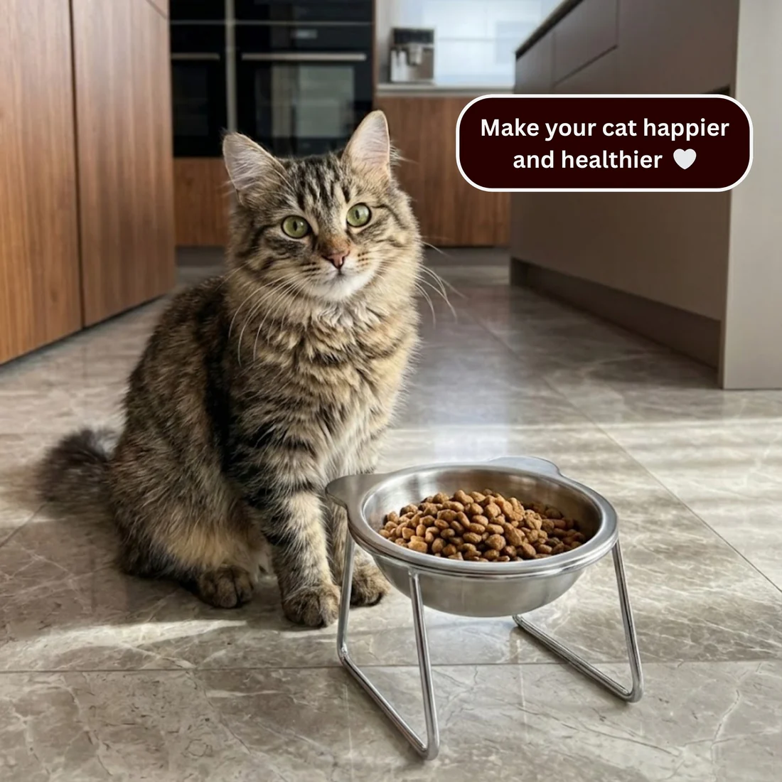 Sterling Whiskers™ Orthopedic Feeding Bowl