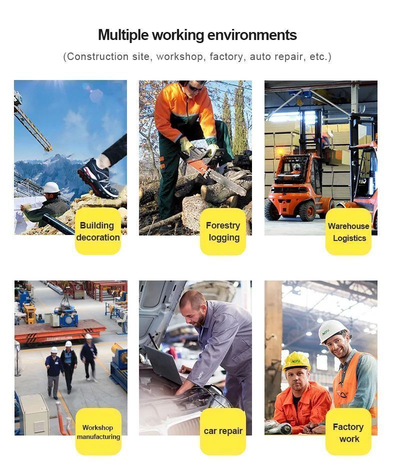 Anti-smash Anti Puncture Safety Shoes For Men